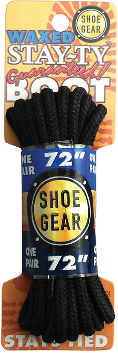 Wa X Ed Boot Laces 72" Blk/Blk