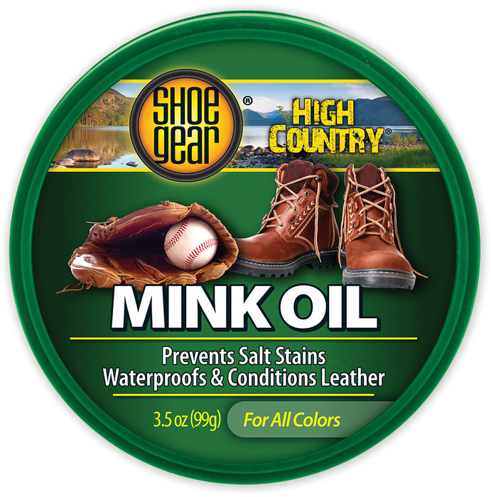 Shoe Gear Mink Oil 3.5 Oz