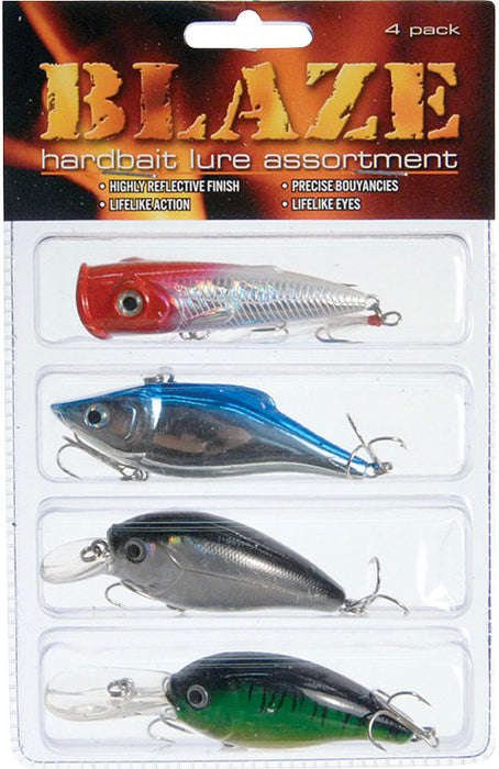 Blaze Hardbait Kit 4 Pk