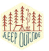 Sleep Outside Sticker