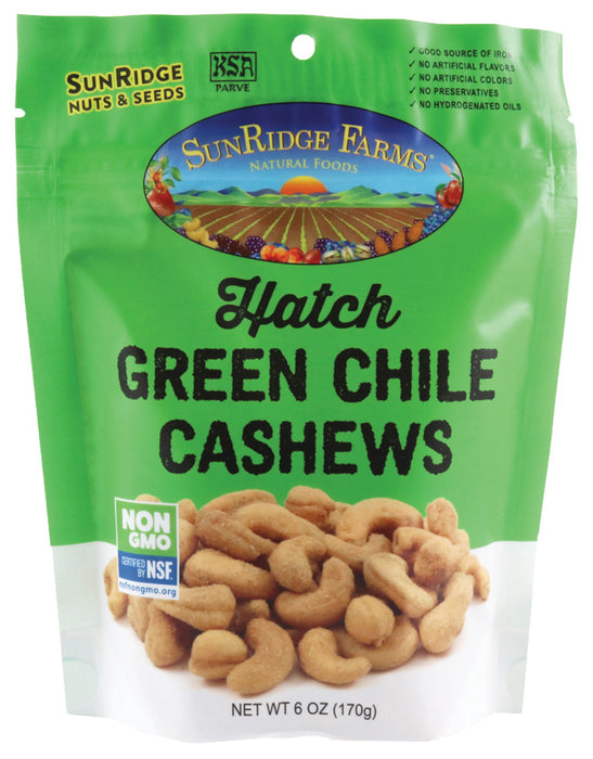 Cashews Green Chile 6 Oz