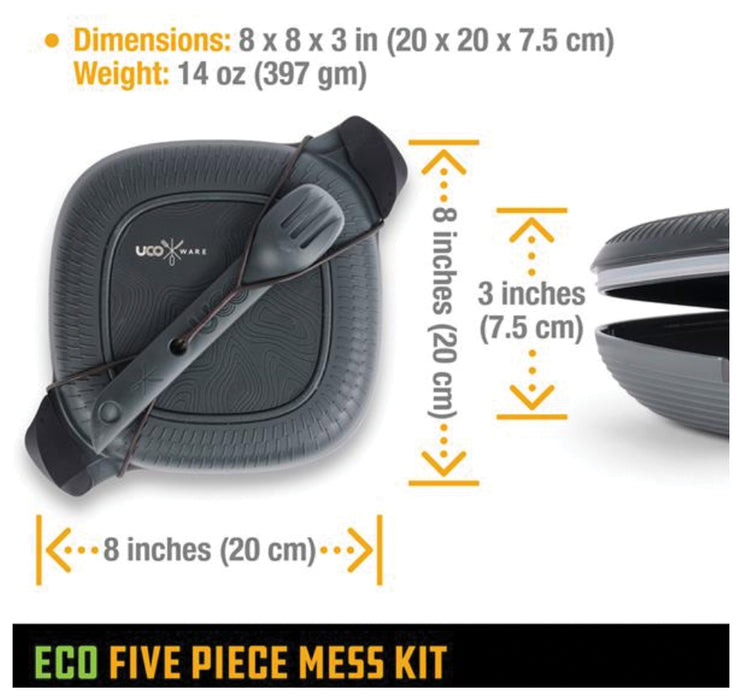 Eco Five Pc Mess Kit Midnight