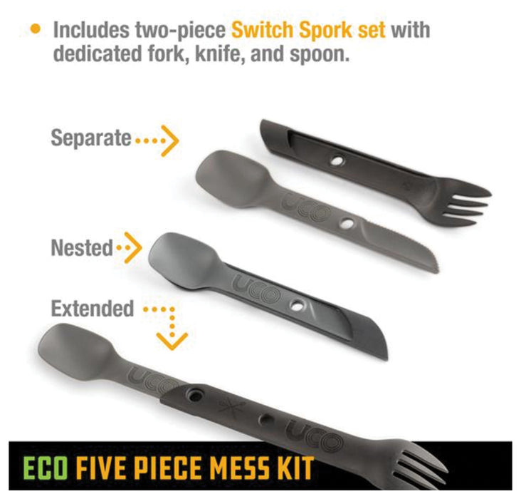 Eco Five Pc Mess Kit Midnight