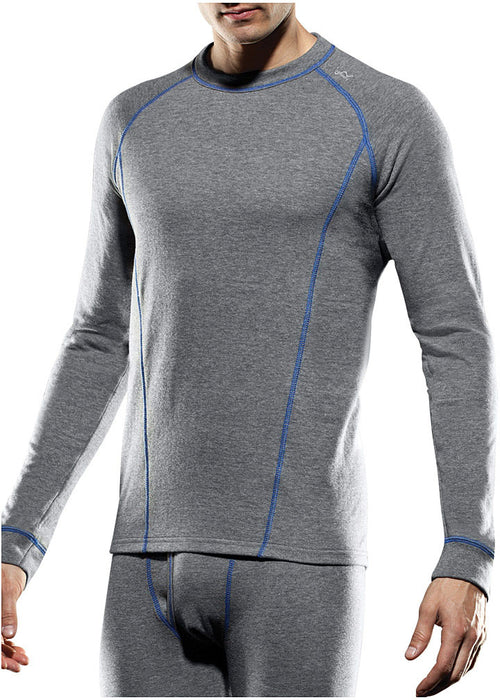 Double Layer Mens L/S Grey Lg