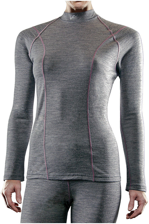 Merino Wmns L/S Grey Sm